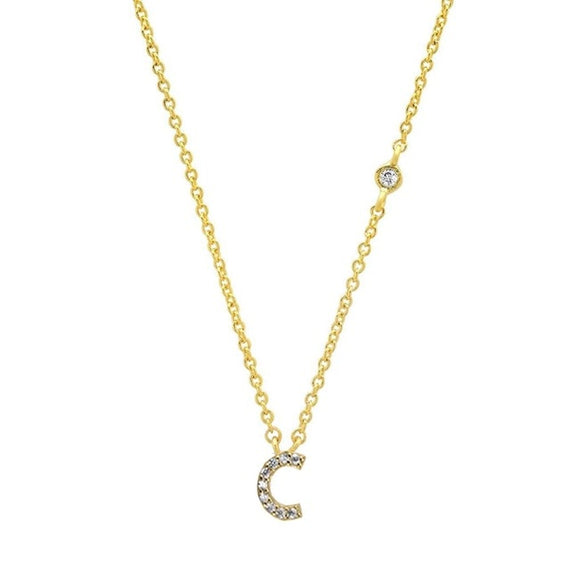 Collar Shiny Inicial Oro