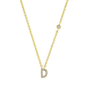 Collar Shiny Inicial Oro
