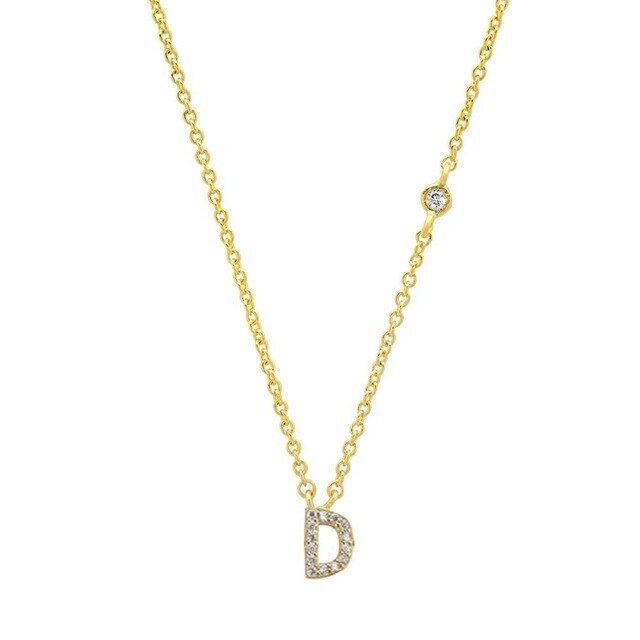 Collar Shiny Inicial Oro