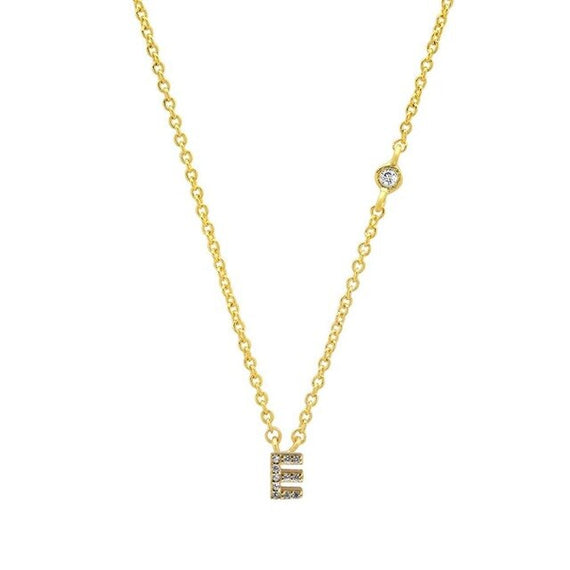 Collar Shiny Inicial Oro