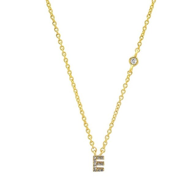 Collar Shiny Inicial Oro