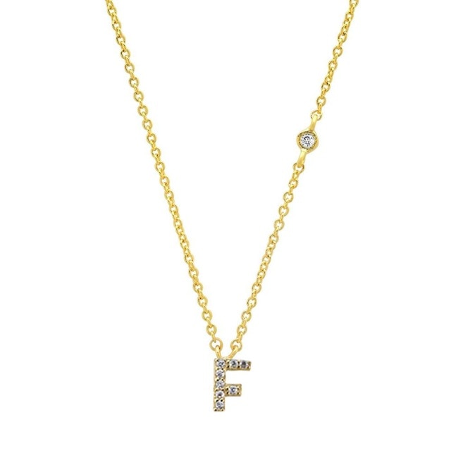 Collar Shiny Inicial Oro
