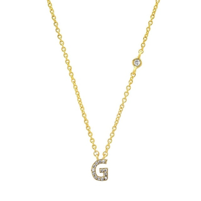 Collar Shiny Inicial Oro