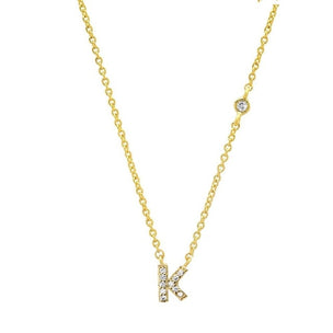 Collar Shiny Inicial Oro