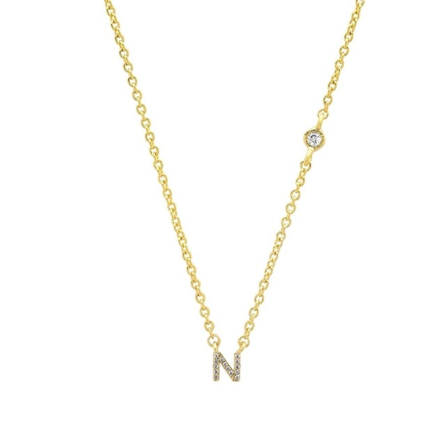 Collar Shiny Inicial Oro