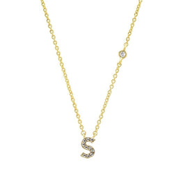 Collar Shiny Inicial Oro