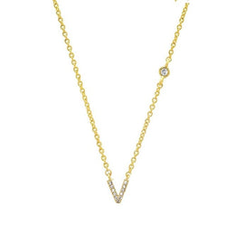 Collar Shiny Inicial Oro