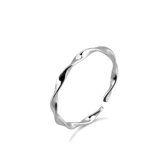 Anillo Irregular Plata