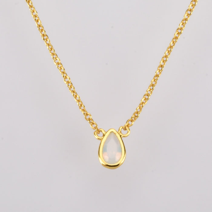 Collar Lágrima Opal
