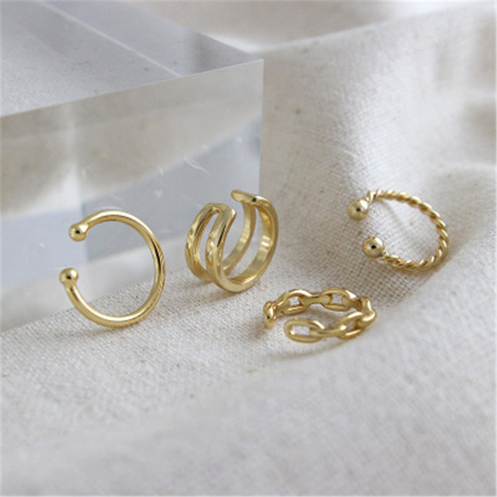 Ear Cuff Essential Oro