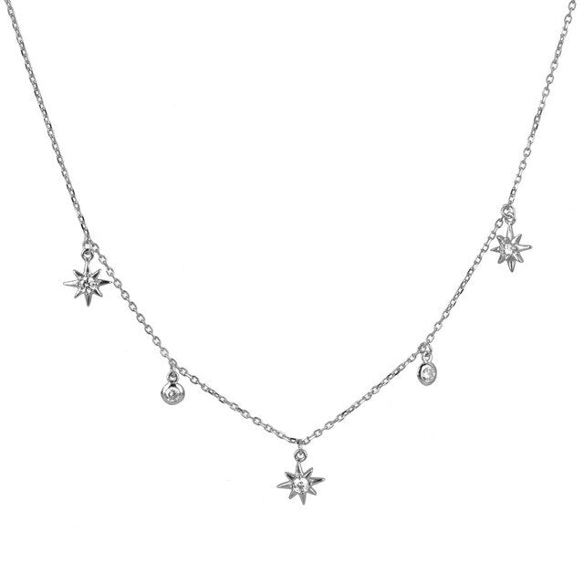 Collar Stella Plata
