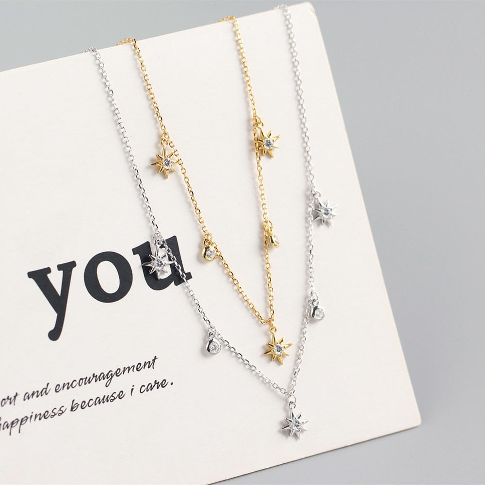 Collar Stella Plata