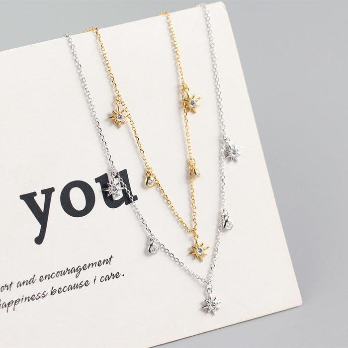 Collar Stella Plata