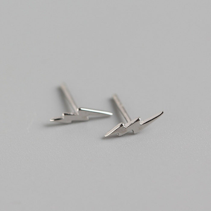 Pendientes Thunder Plata