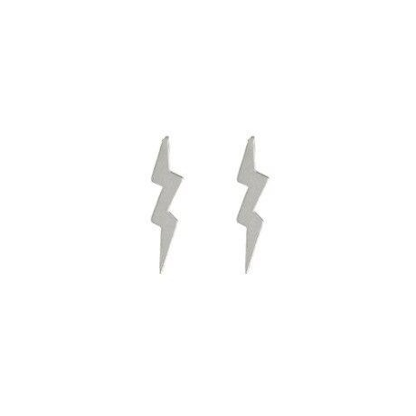 Pendientes Thunder Plata