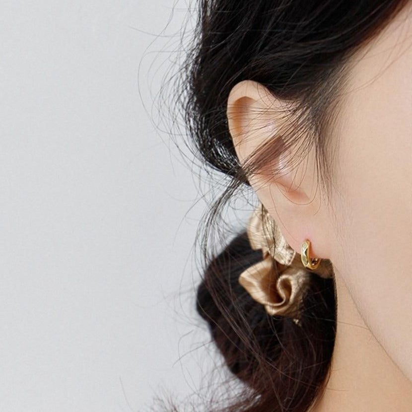 Pendientes Geometric Oro