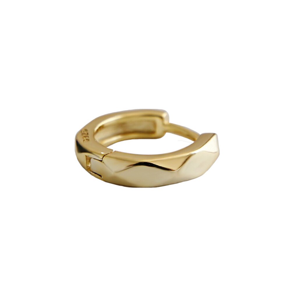 Pendientes Geometric Oro