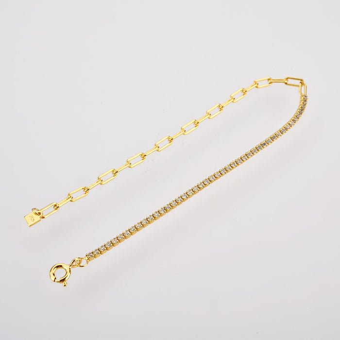 White Luxury Gold Bracelet 