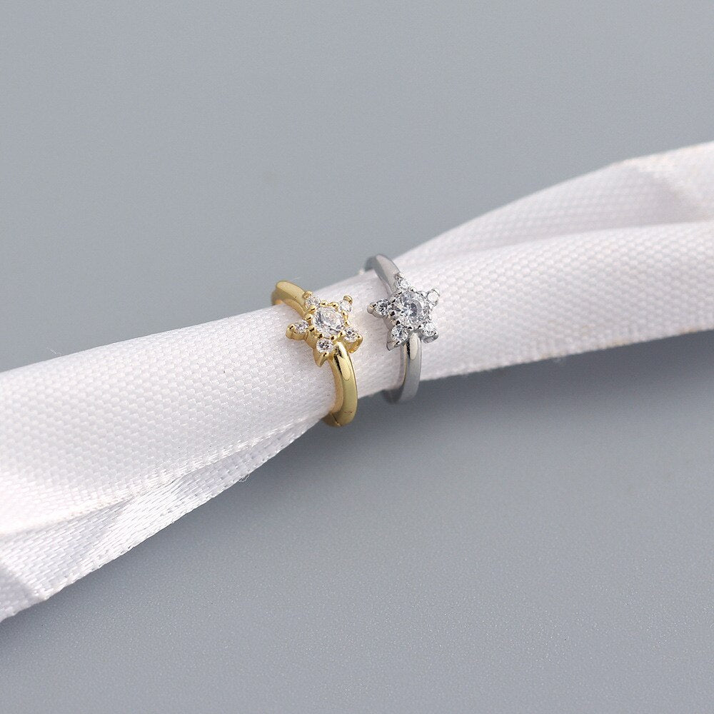 Aros Star Plata