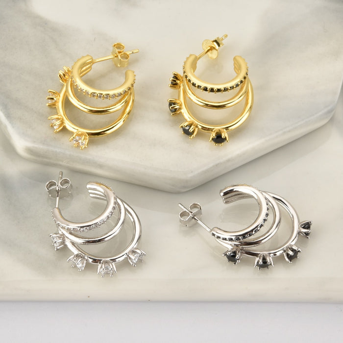 Aros Gallant White Plata