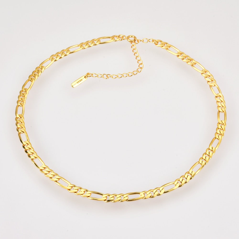 Choker Thick Liens Oro