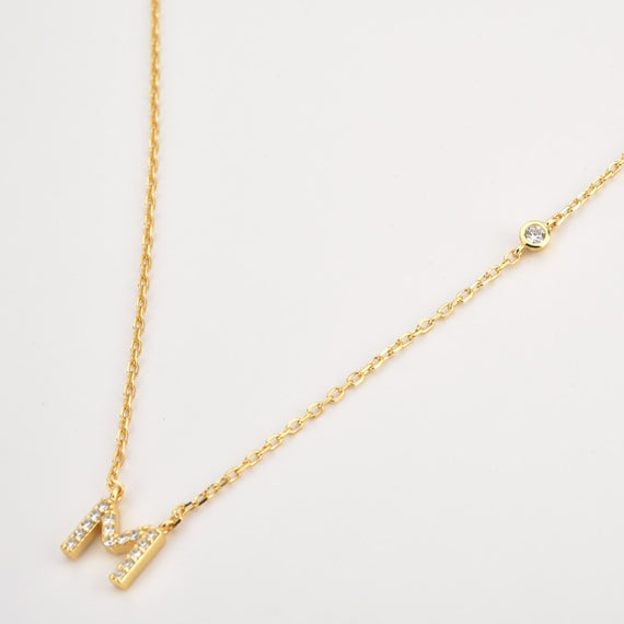 Collar Shiny Inicial Oro