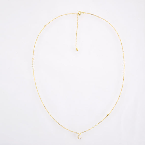 Collar Shiny Inicial Oro