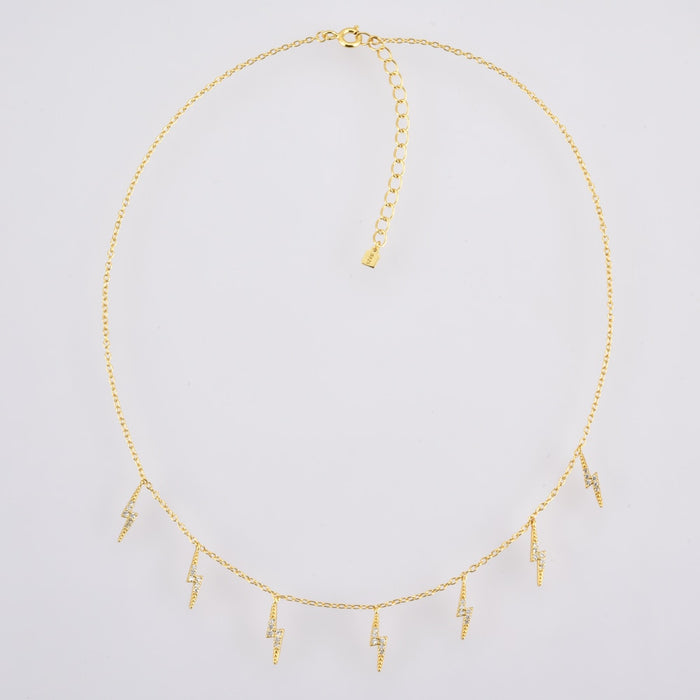 Choker Rayitos Oro
