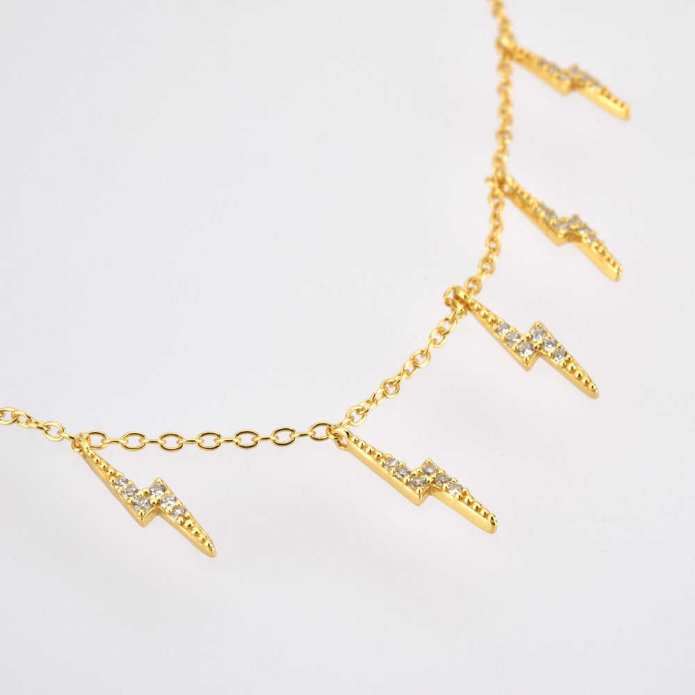 Choker Rayitos Plata