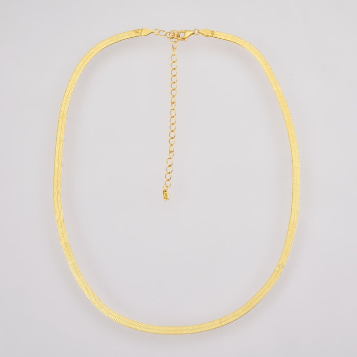 Collana catena serpente oro