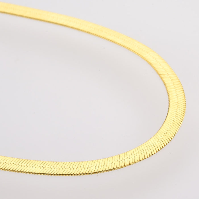 Collana catena serpente oro