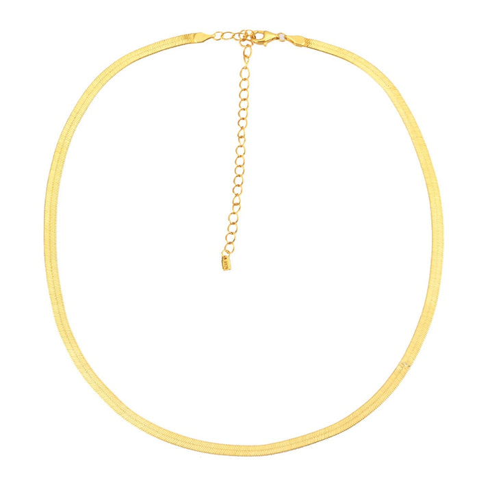 Collana catena serpente oro