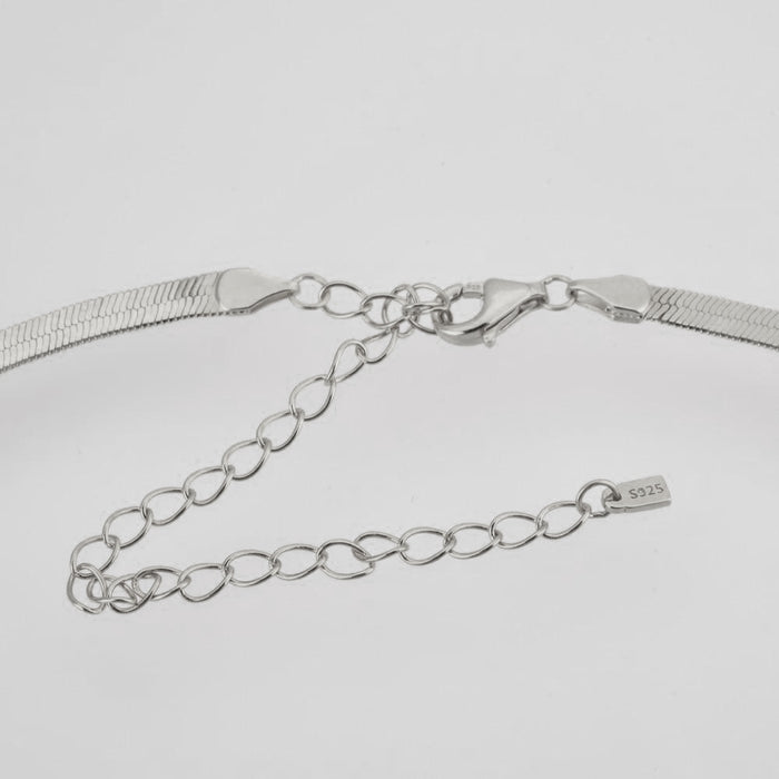 Pulsera Cadena de Serpiente Plata