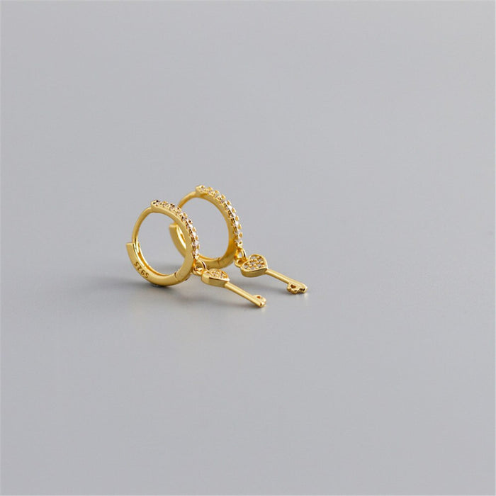Aros Key of Love Oro