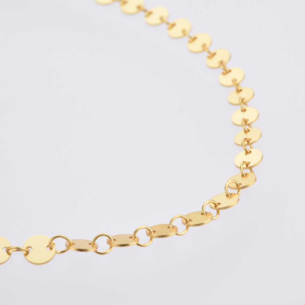 Choker Coins Plata