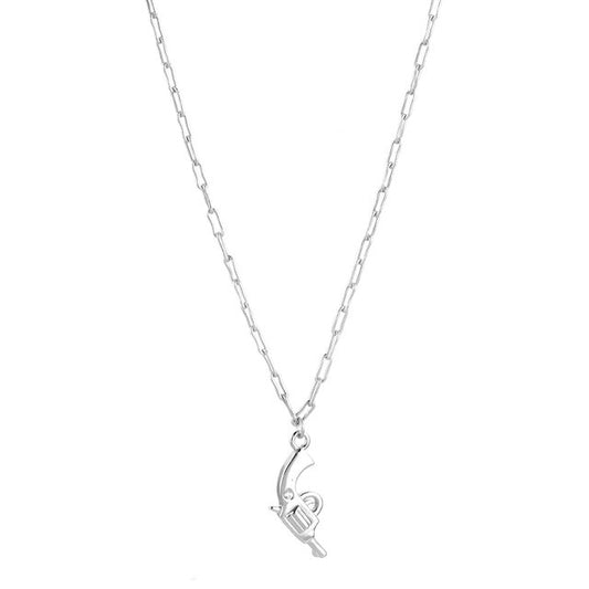 Collar Gun Plata