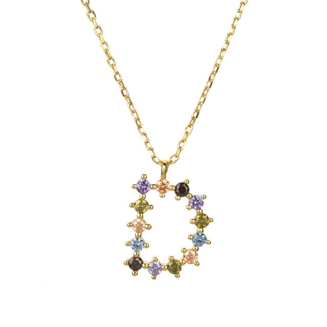 Collar Candy Inicial Oro