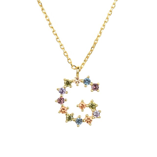 Collar Candy Inicial Oro