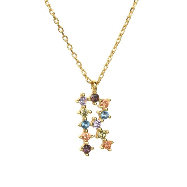 Collar Candy Inicial Oro