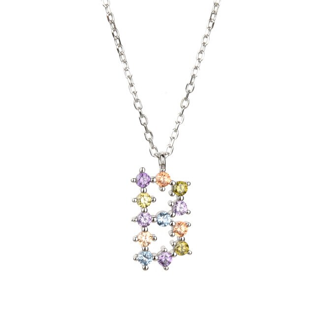 Collar Candy Inicial Plata