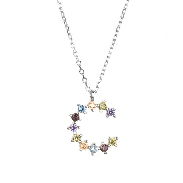 Collar Candy Inicial Plata