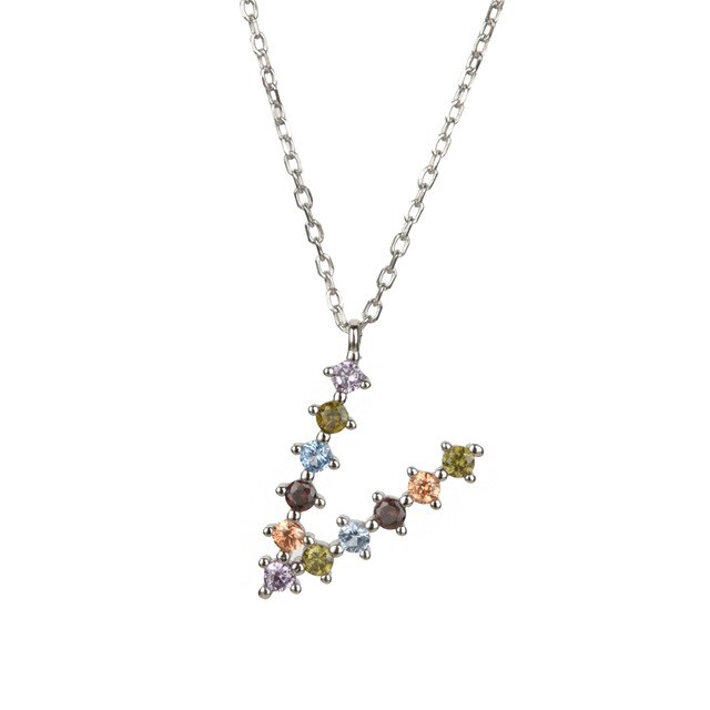 Collar Candy Inicial Plata