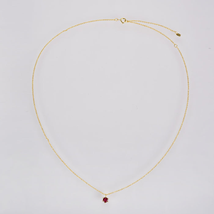 Collar Pink Cira Oro