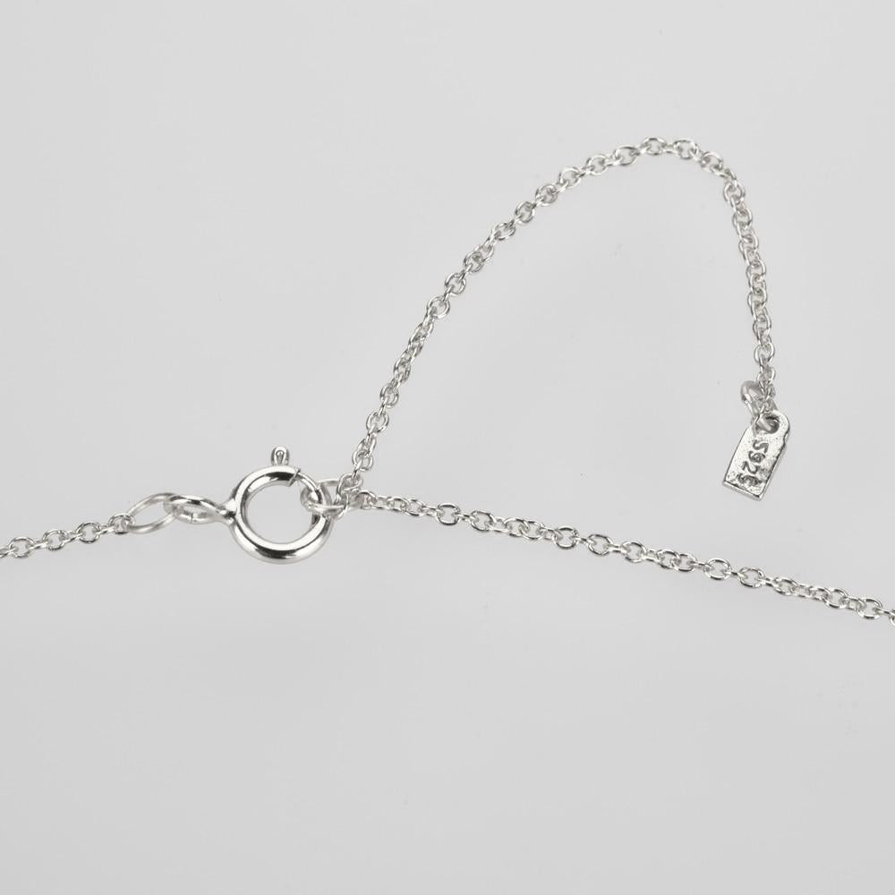 Collar Blue Cira Plata