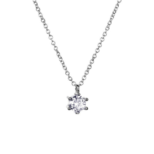 Collar White Cira Plata