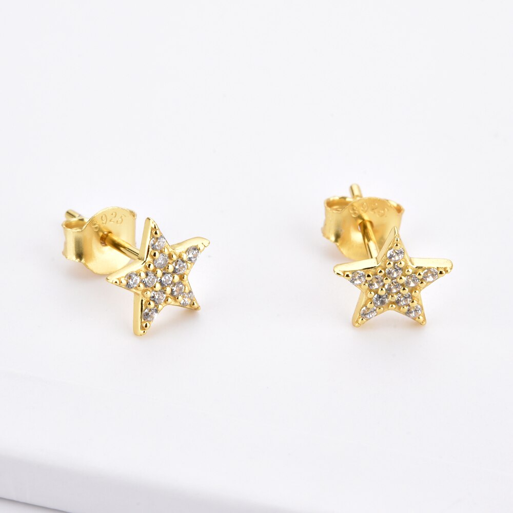 Pendientes Star Oro