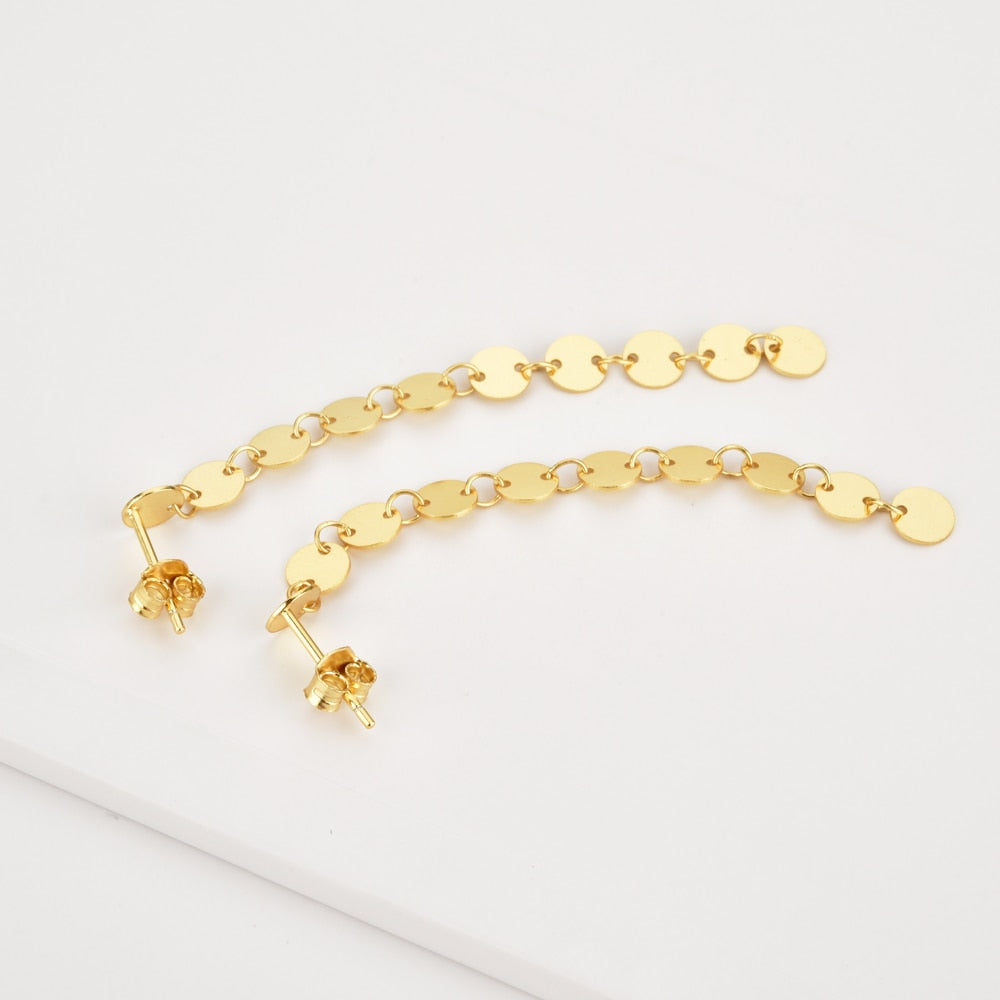 Pendientes Coins Oro
