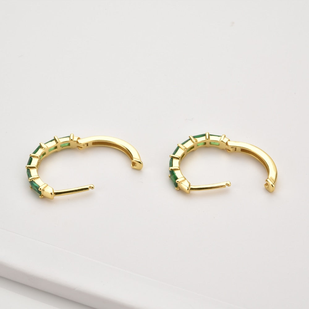 Aros Rin Green Oro