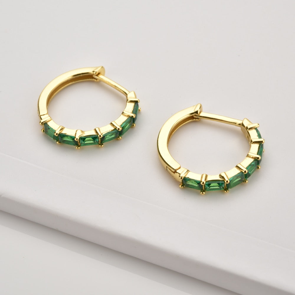 Aros Rin Green Oro