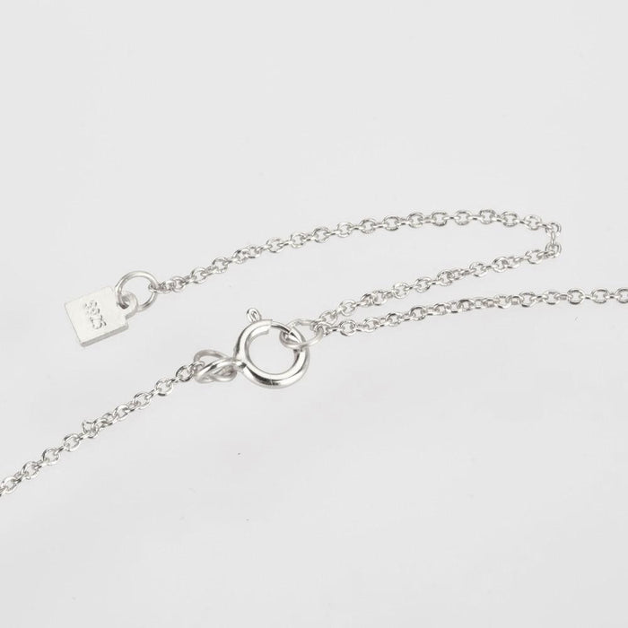 Choker White Beetle Plata